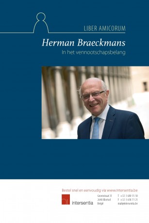 In het vennootschapsbelang: liber amicorum Herman&nbsp;Braeckmans