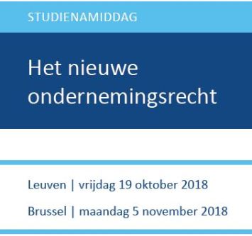 nieuwe ondernemingsrecht groot