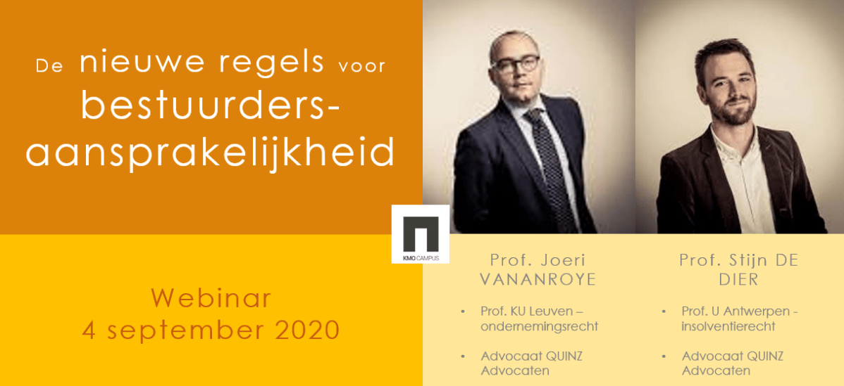 De nieuwe regels voor bestuurdersaansprakelijkheid